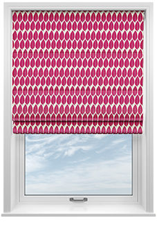 Lazza, Cerise - Roman Blind